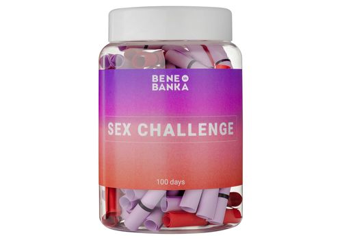 фото 1 - Баночка с заданиями Bene Banka "Sex Challenge" 18+ английский язык