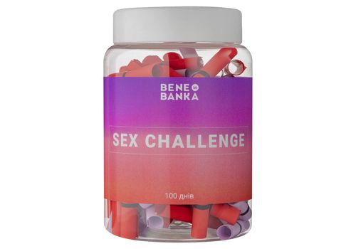 фото 1 - Баночка с заданиями Bene Banka"Sex challenge" ukr