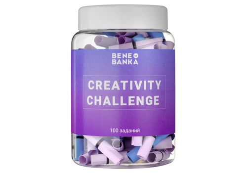 зображення 1 - Баночка з завданнями Bene Banka "Creativity Challenge" rus
