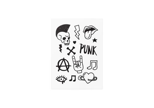 фото 3 - Временные тату Punk mix TATTon.me