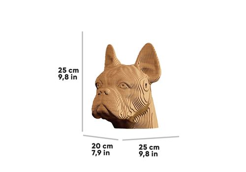 фото 8 - Картонный конструктор "Cartonic 3D Puzzle BULLDOG" 1DEA.me