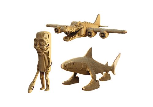 фото 6 - Картонный конструктор Cartonic 3D Puzzle SURPRISE TRALALERO TRA