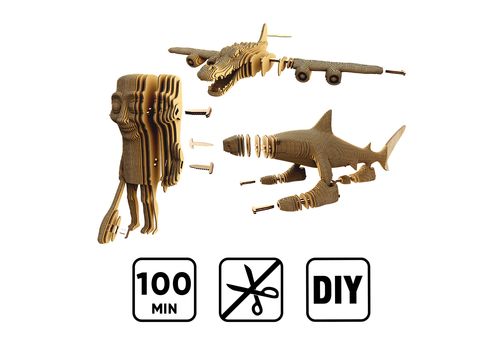 фото 16 - Картонный конструктор Cartonic 3D Puzzle SURPRISE TRALALERO TRA