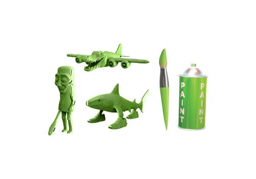 фото 17 - Картонный конструктор Cartonic 3D Puzzle SURPRISE TRALALERO TRA