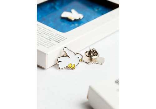 зображення 1 - Значок БІЛИЙ ГОЛУБ,  ПОЛІНА РАЙКО. INSPIRED BY