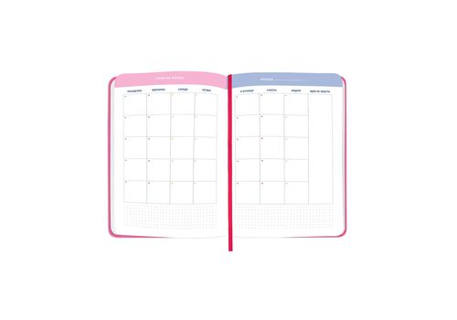 фото 17 - Блокнот для планирования "I HAVE NO PLAN AT ALL" розовый ORNER