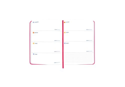 фото 18 - Блокнот для планирования "I HAVE NO PLAN AT ALL" розовый ORNER