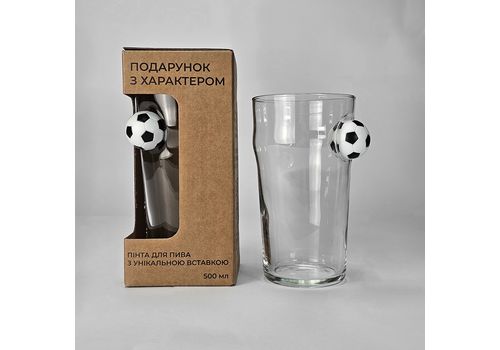 зображення 6 - Келих VSLKO Пивний пінта з м'ячем