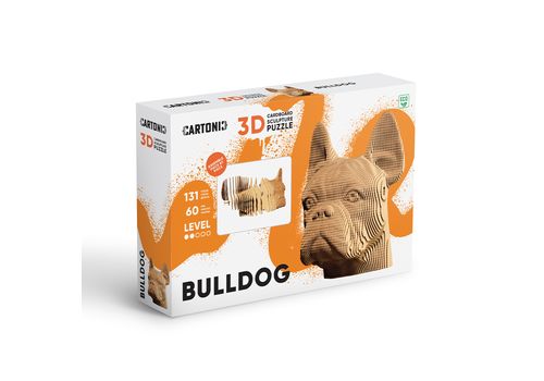 фото 21 - Картонный конструктор "Cartonic 3D Puzzle BULLDOG" 1DEA.me