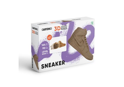 фото 13 - Картонный конструктор "Cartonic 3D Puzzle SNEAKER" 1DEA.me