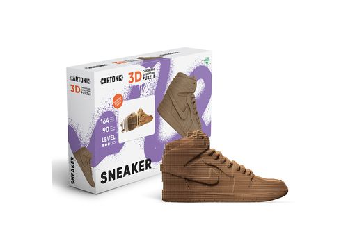 фото 1 - Картонный конструктор "Cartonic 3D Puzzle SNEAKER" 1DEA.me