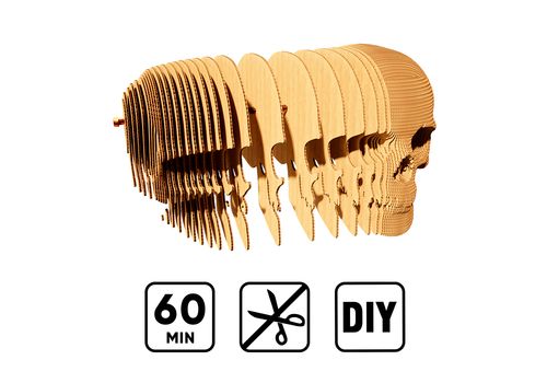 фото 11 - Картонный конструктор "Cartonic 3D Puzzle SKULL" 1DEA.me