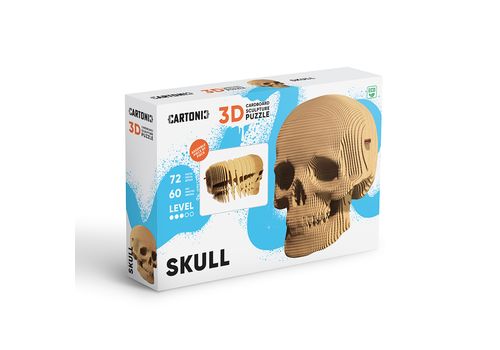 фото 13 - Картонный конструктор "Cartonic 3D Puzzle SKULL" 1DEA.me