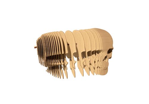 фото 5 - Картонный конструктор "Cartonic 3D Puzzle SKULL" 1DEA.me