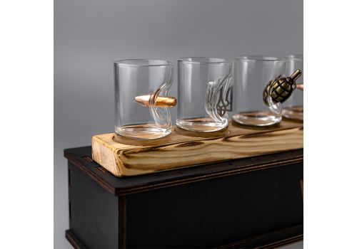 фото 5 - Набор рюмок микс VSKLO