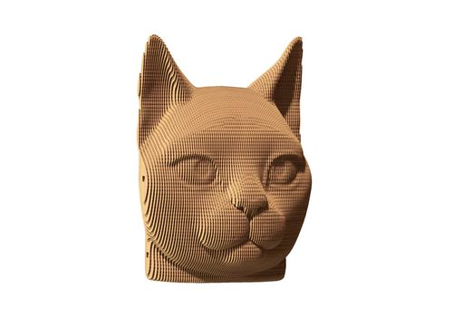 зображення 6 - Картонний конструктор 1DEA.me "Cartonic 3D Puzzle CAT"