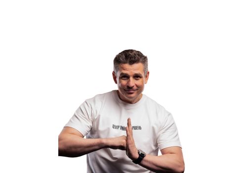 зображення 3 - Oversize футболка "Центр Прийняття рішень" Молочная