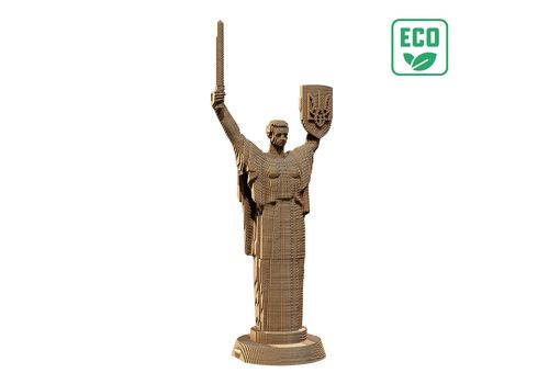 фото 9 - Картонный конструктор "Cartonic 3D Puzzle MOTHER UKRAINE" 1DEA.me