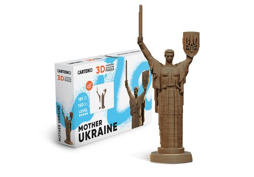 фото 1 - Картонный конструктор "Cartonic 3D Puzzle MOTHER UKRAINE" 1DEA.me