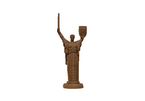 фото 4 - Картонный конструктор "Cartonic 3D Puzzle MOTHER UKRAINE" 1DEA.me
