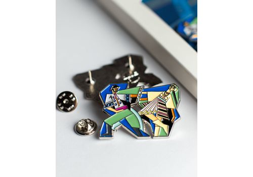 фото 1 - Значок за мотивами картини ТАНОК,  Алла Горська. INSPIRED BY