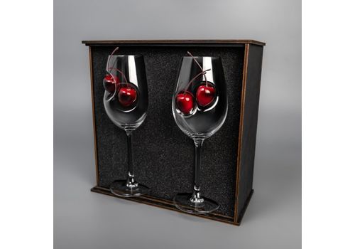 зображення 1 - Набір "2 вина" з вишнями VSKLO