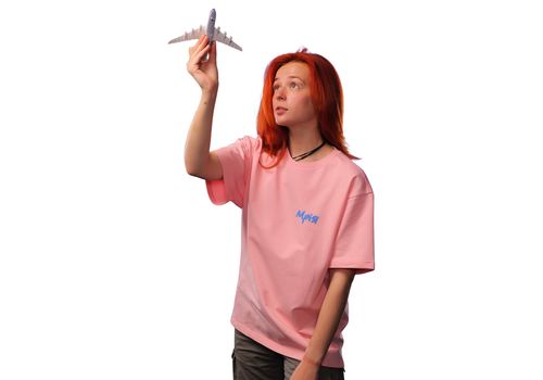 фото 5 - Футболка Мрія, Рожевий Oversize Ісландія merch_shop