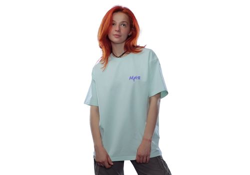 зображення 1 - Oversize футболка Мрія, Мята