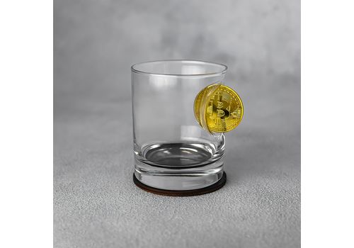 фото 3 - Набор стаканов виски с биткоинами VSKLO