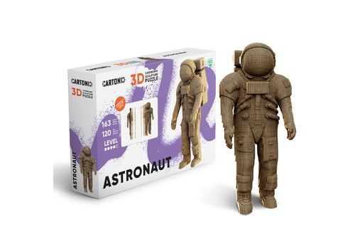 фото 1 - Картонный конструктор 1DEA.me "Cartonic 3D Puzzle ASTRONAUT"