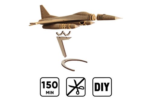 зображення 5 - Картонний конструктор Cartonic 3D F-16 FIGHTING FALCON