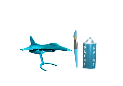 зображення 6 - Картонний конструктор Cartonic 3D F-16 FIGHTING FALCON