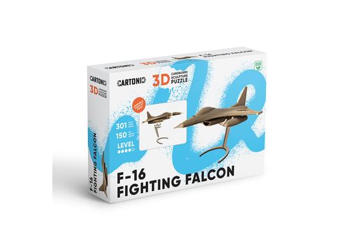 зображення 7 - Картонний конструктор Cartonic 3D F-16 FIGHTING FALCON
