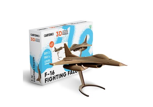 зображення 1 - Картонний конструктор Cartonic 3D F-16 FIGHTING FALCON