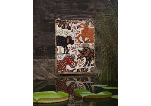 зображення 1 - АРТ-ПЛЕД За мотивами ранньої творчості Марії ПримаченкоЗВІРІ БОЛОТНІ INSPIRED BY