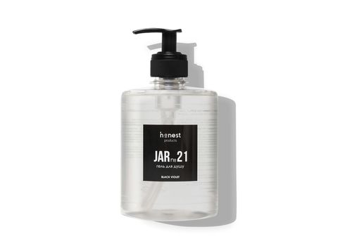 зображення 1 - JAR 21 Body wash - Зволожувальний крем-гель для душу black violet, 500 мл honest products