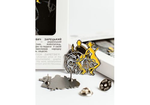 фото 1 - Значок за мотивами картини ТВІСТ, Віктор Зарецький. INSPIRED BY
