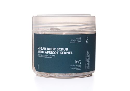 зображення 1 - Скраб цукровий для тіла з кісточкою абрикоса MG, 400 г
