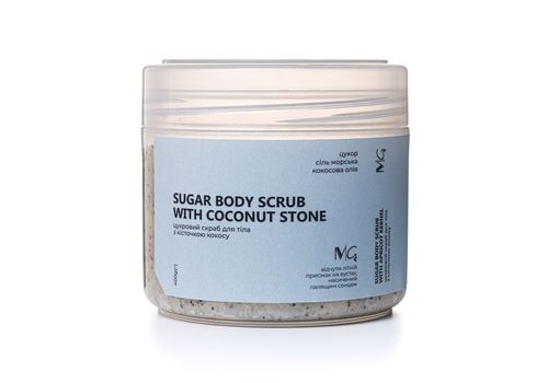 зображення 1 - Скраб цукровий для тіла з кісточкою кокоса MG, 400 г