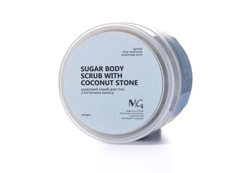 зображення 3 - Скраб цукровий для тіла з кісточкою кокоса MG, 400 г