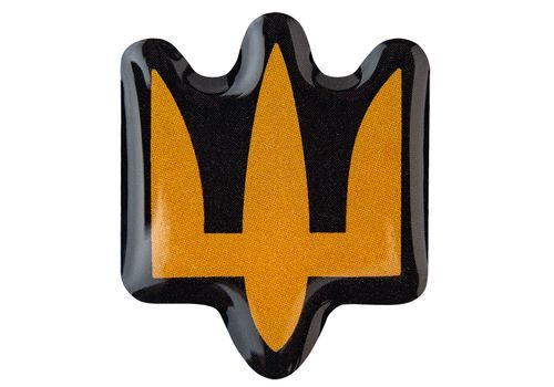 фото 1 - Об'ємний стікер "Герб жовтий" NokNok