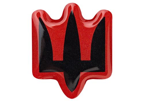 зображення 1 - Об'ємний стікер "Герб чорно-червоний" NokNok