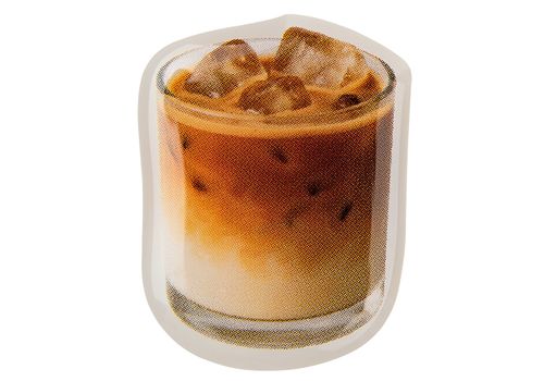 фото 1 - Обьемный стикер "Кава" NokNok