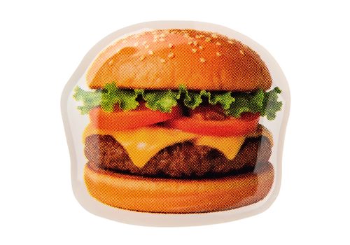 фото 1 - Об'ємний стікер "Бургер"