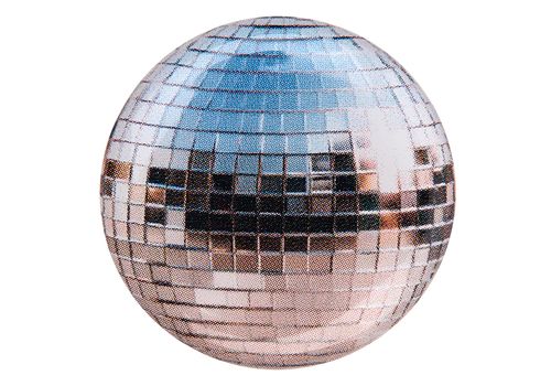 фото 1 - Обьемный стикер "Дискобол" NokNok