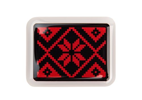 зображення 1 - Об'ємний стікер "Червона вишиванка" NokNok