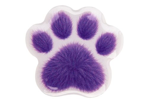 фото 1 - Обьемный стикер "Пухнаста лапка" NokNok