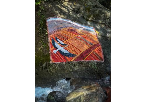 зображення 2 - АРТ-ПЛЕД За мотивами картини Олега Шупляка Над рідною землеюINSPIREDBY_UA