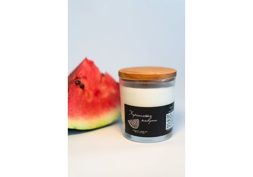 фото 4 - Соєва свічка "Херсонські кавуни. Мандруй Україною", 250мл Chysta.ua