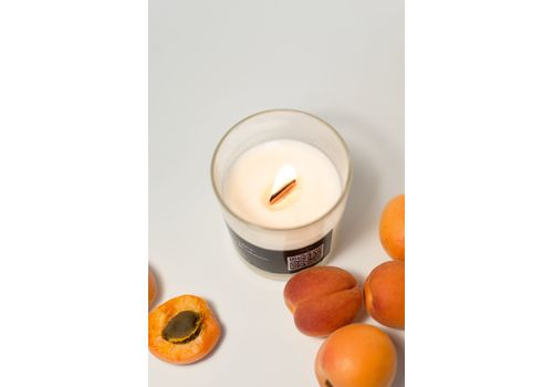 зображення 3 - Соєва свічка "Луганські абрикоси. Мандруй Україною", 250мл Chysta.ua